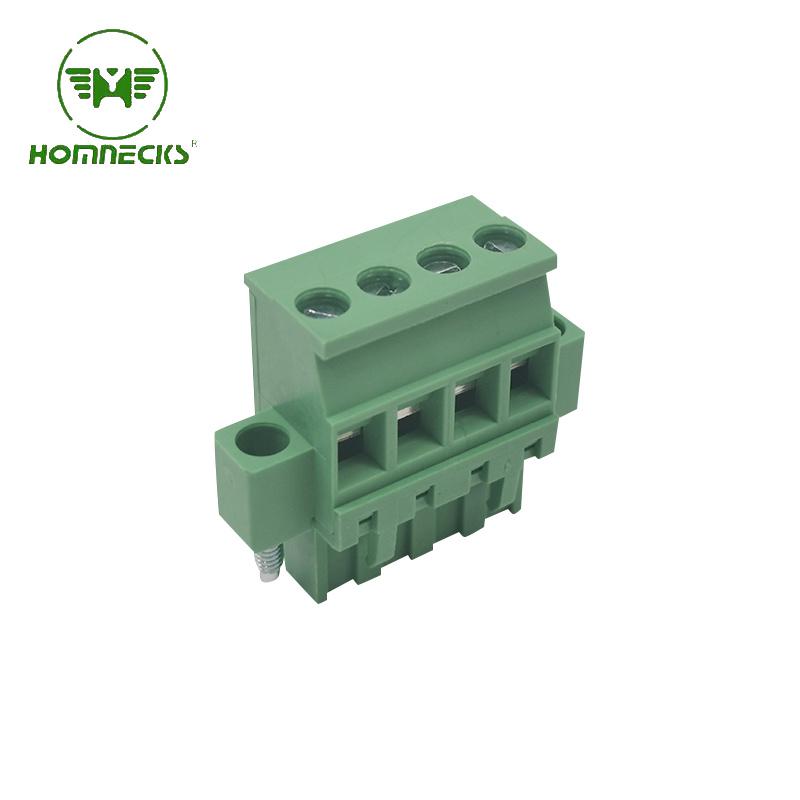 pluggable screw terminal block