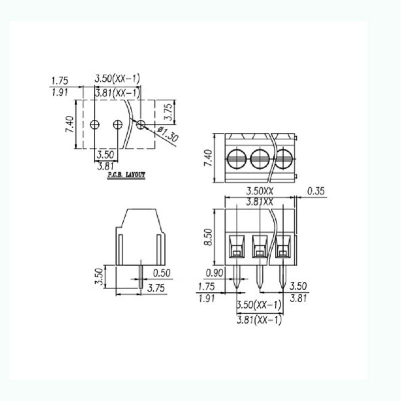 pcb terminal blocks