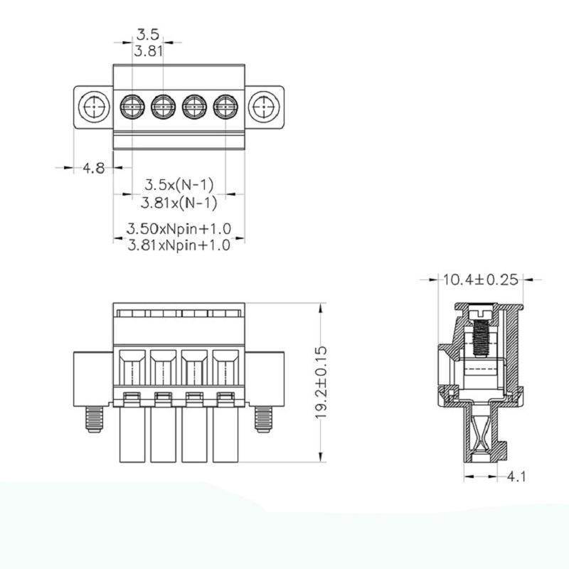 pcb terminal connector