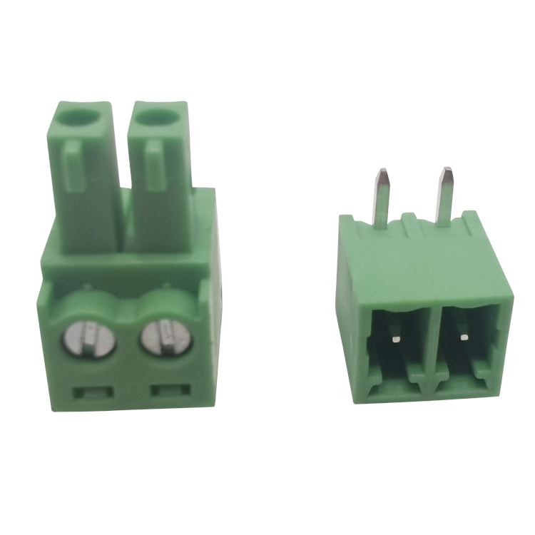 2 pin pcb terminal block